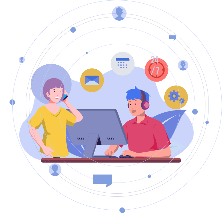 Contact Illustration